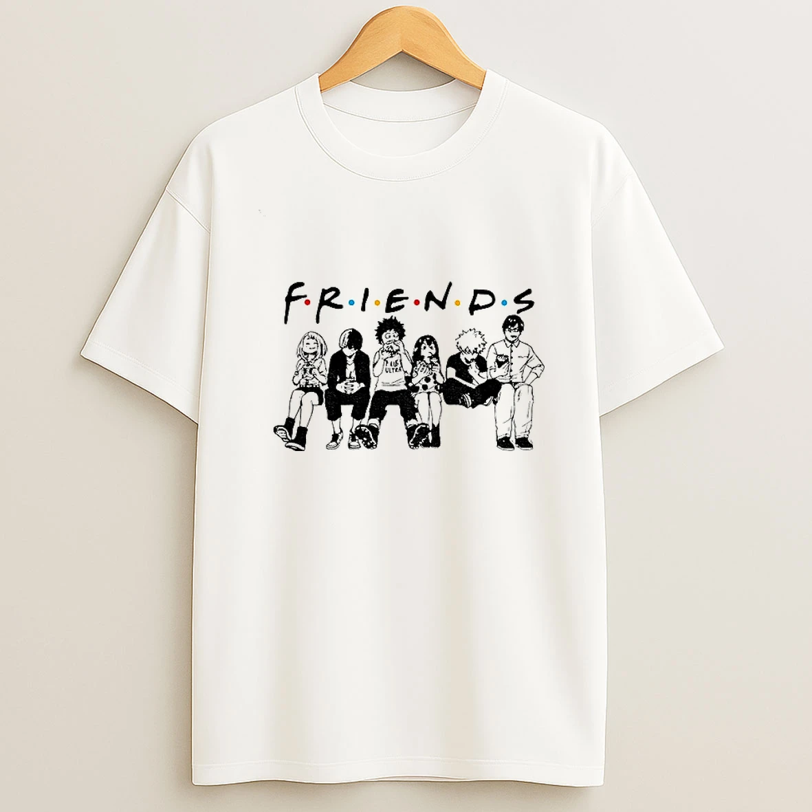 Deku Vs Shigaraki My Hero Academia Friends T Shirt