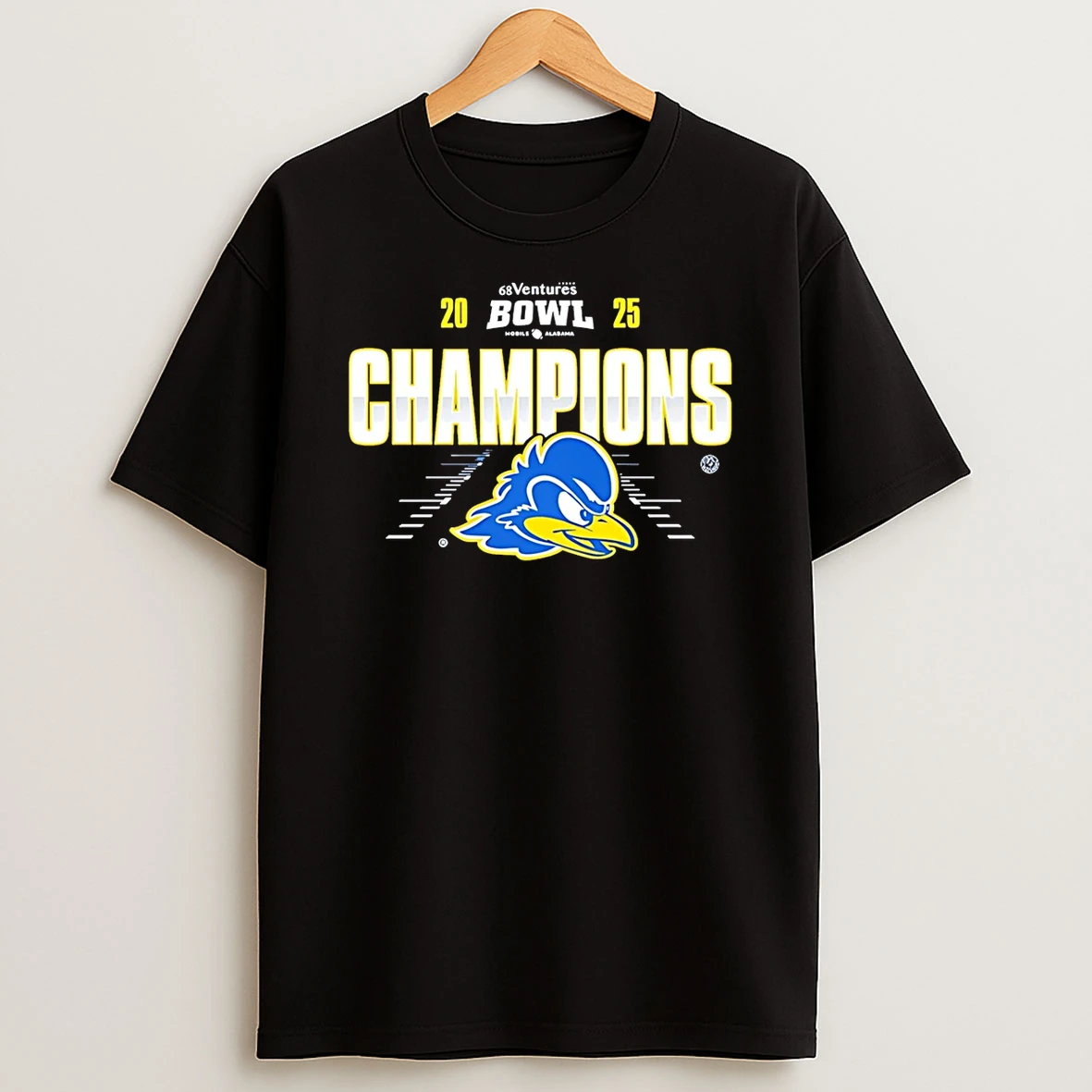 Delaware 2025 68 Ventures Bowl Champions T Shirt