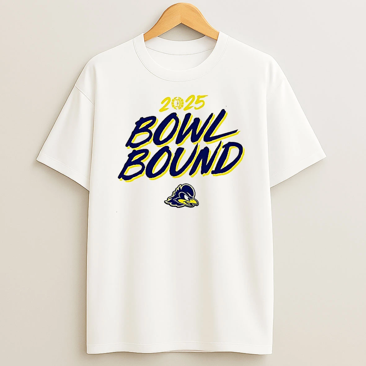Delaware Fightin Blue Hens 2025 Bowl Bound T Shirt