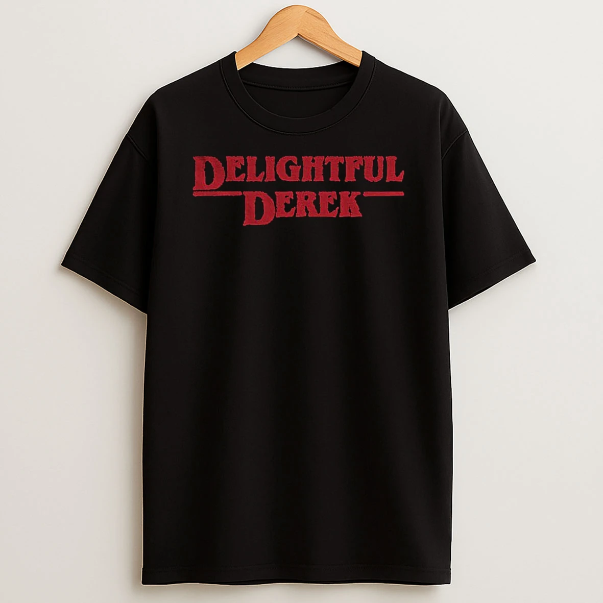Delightful Derek Stranger Things 5 Movie T Shirt