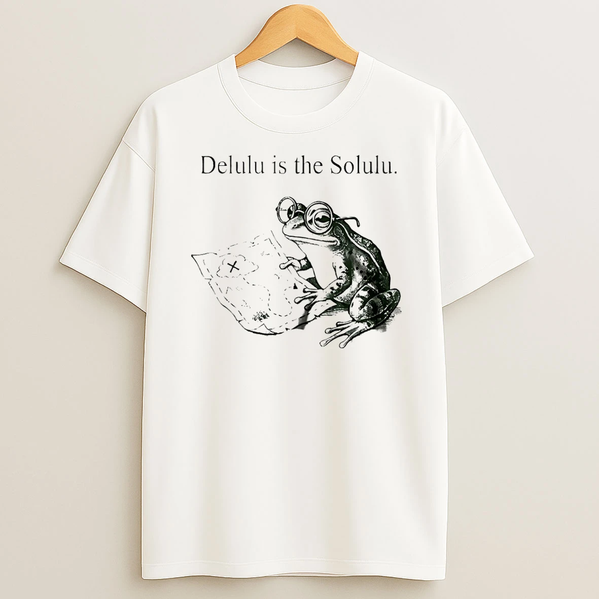 Delulu Is The Solul Frog T Shirt