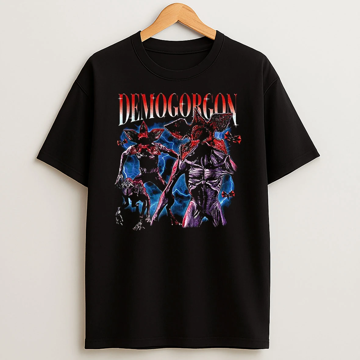 Demogorgon Monster From Upside Down Stranger Things T Shirt