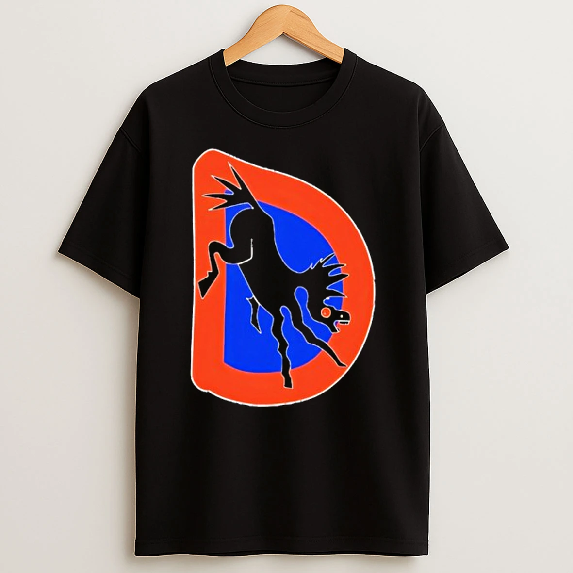 Demon Denver Broncos Parody Logo T Shirt