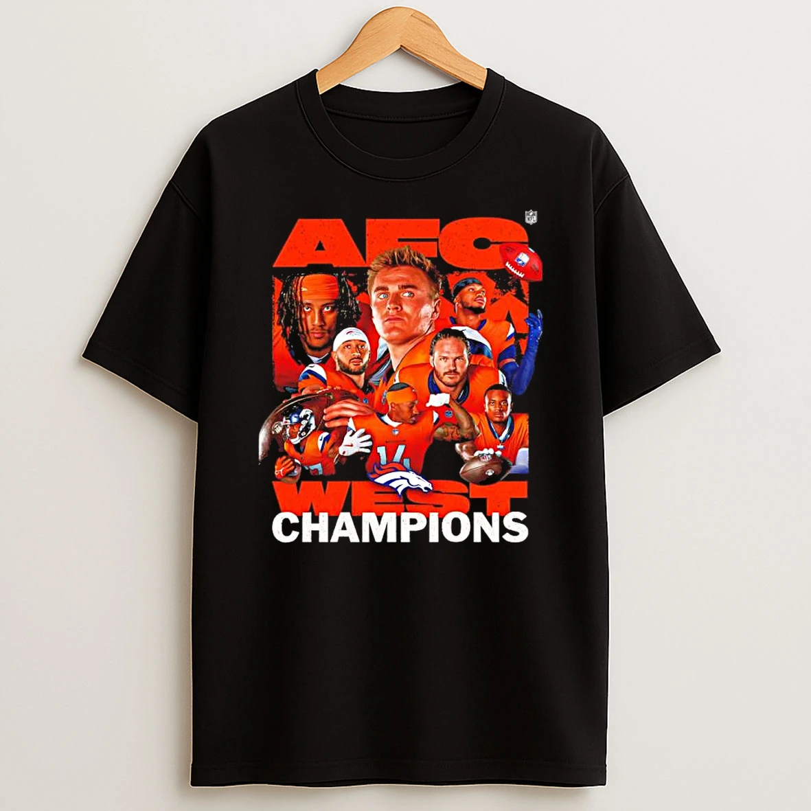 Denver Broncos 2025 Afc West Champions T Shirt