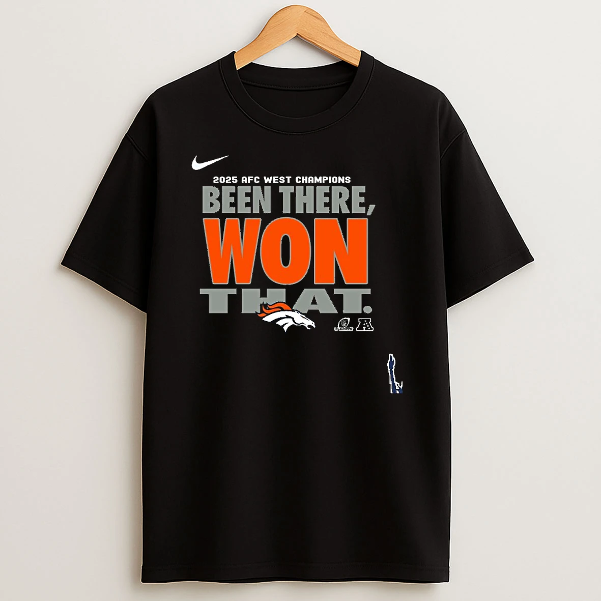 Denver Broncos 2025 Been There Won That T Shirt