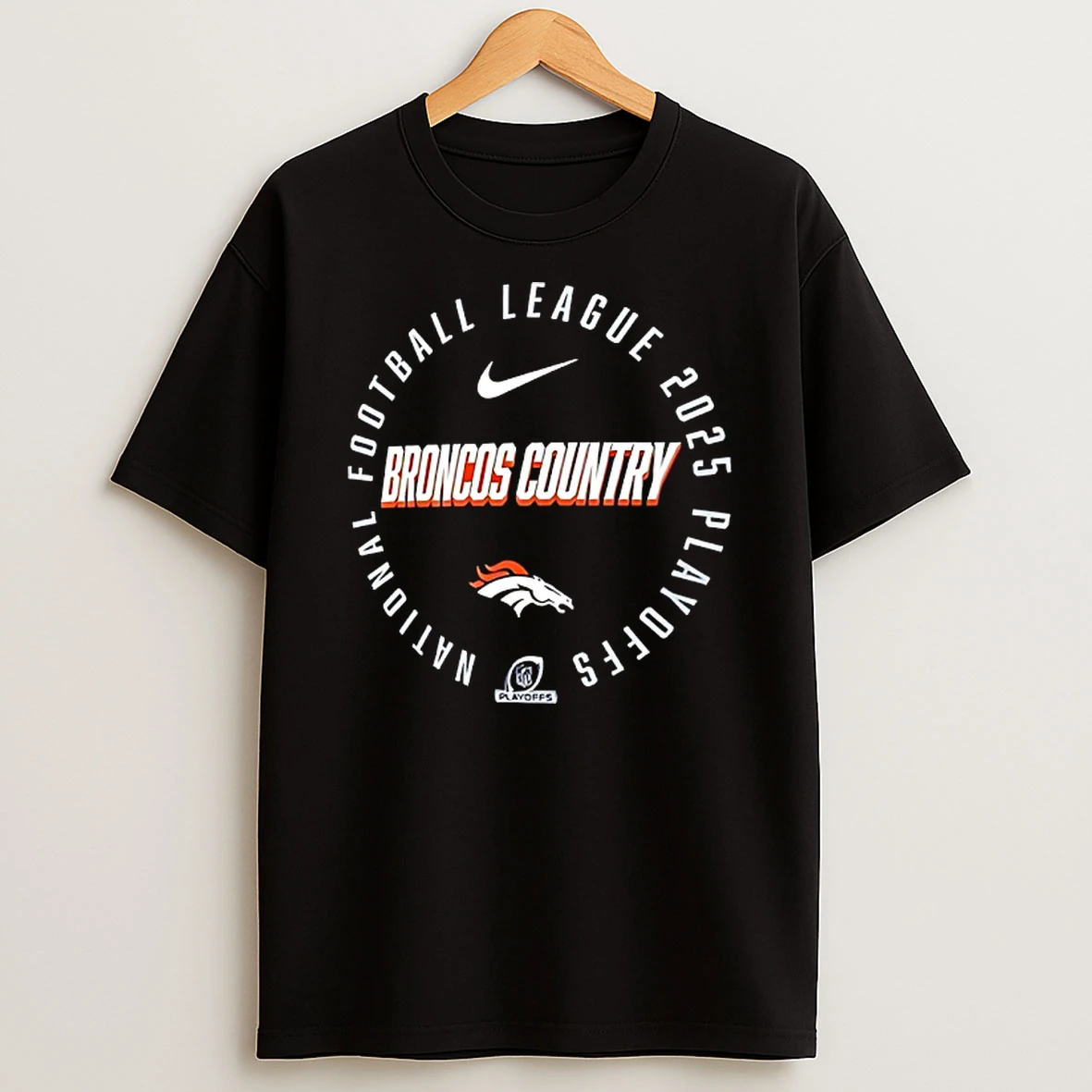 Denver Broncos 2025 Playoff Participant Highlight Receiver T Shirt