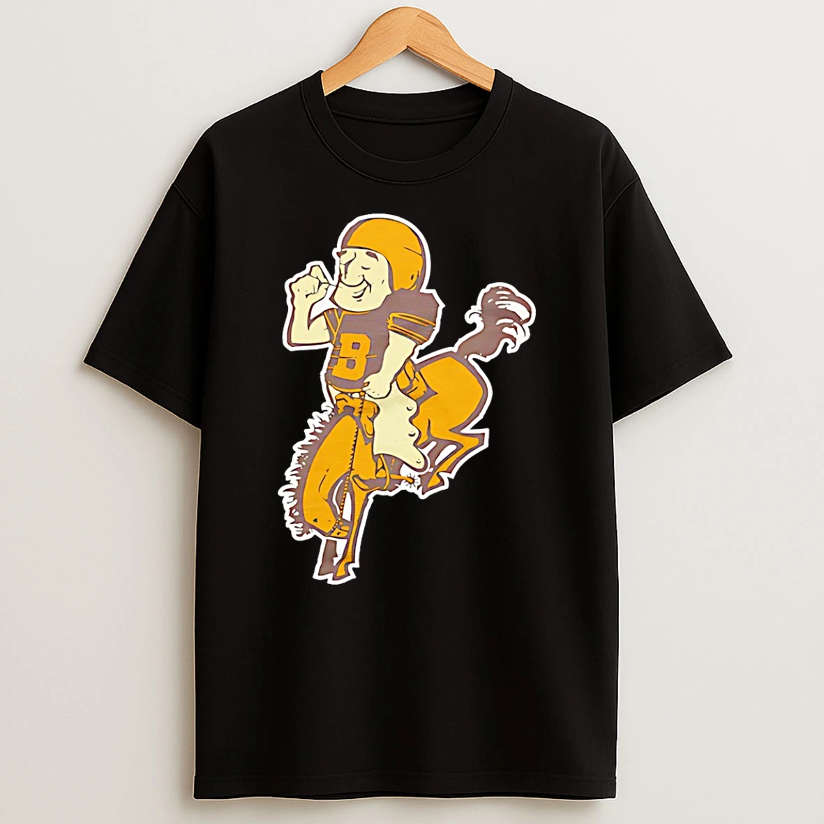 Denver Broncos 60 Mascot Caricature T Shirt