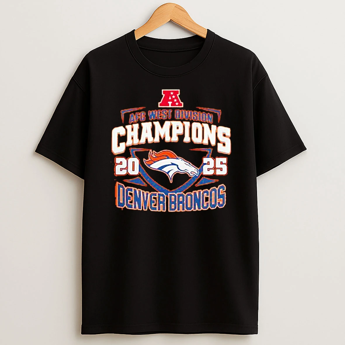 Denver Broncos Afc West Champions 2025 Classic T Shirt