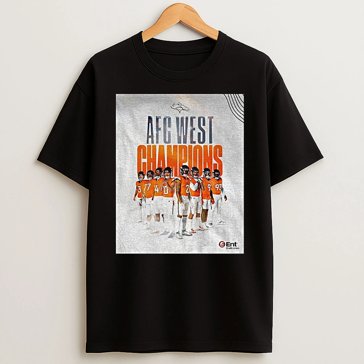 Denver Broncos Afc West Football Champions Vintage T Shirt