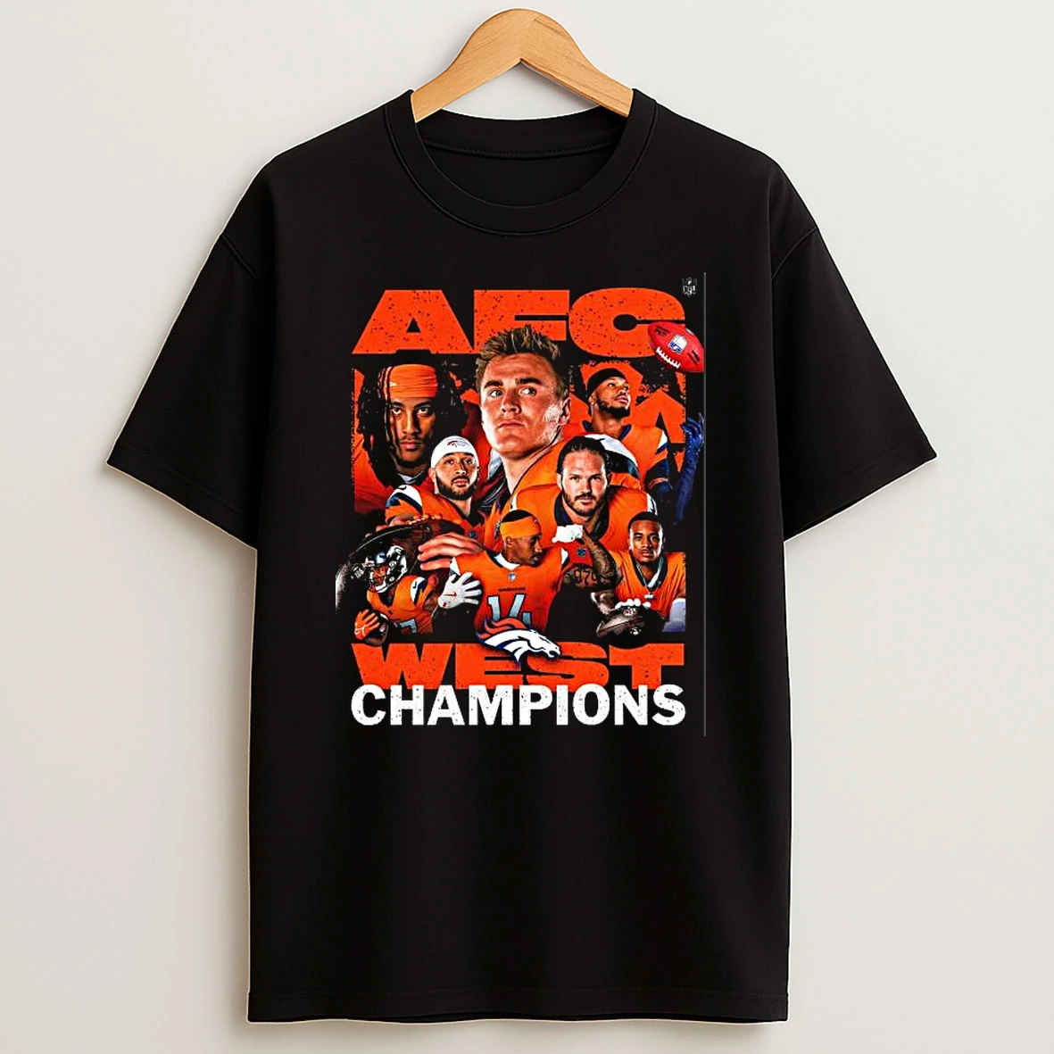 Denver Broncos Are Afc West Champions 2025 Nfl T Shirt