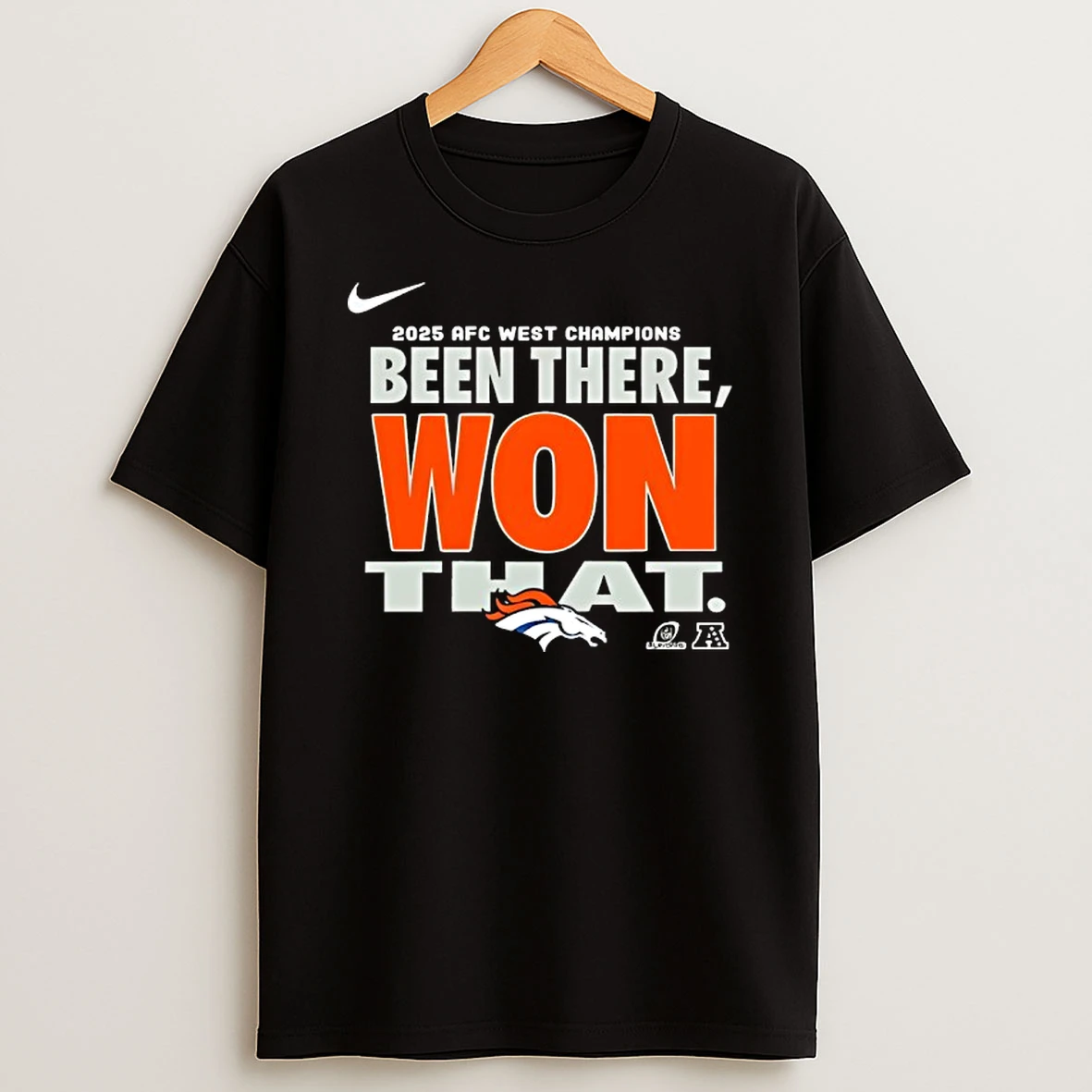 Denver Broncos Been There Won That Division Champions T Shirt