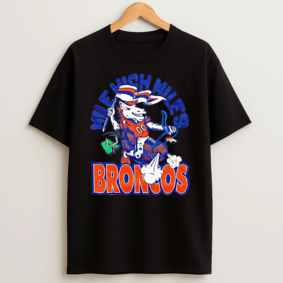 Denver Broncos Miles Mile High Miles T Shirt