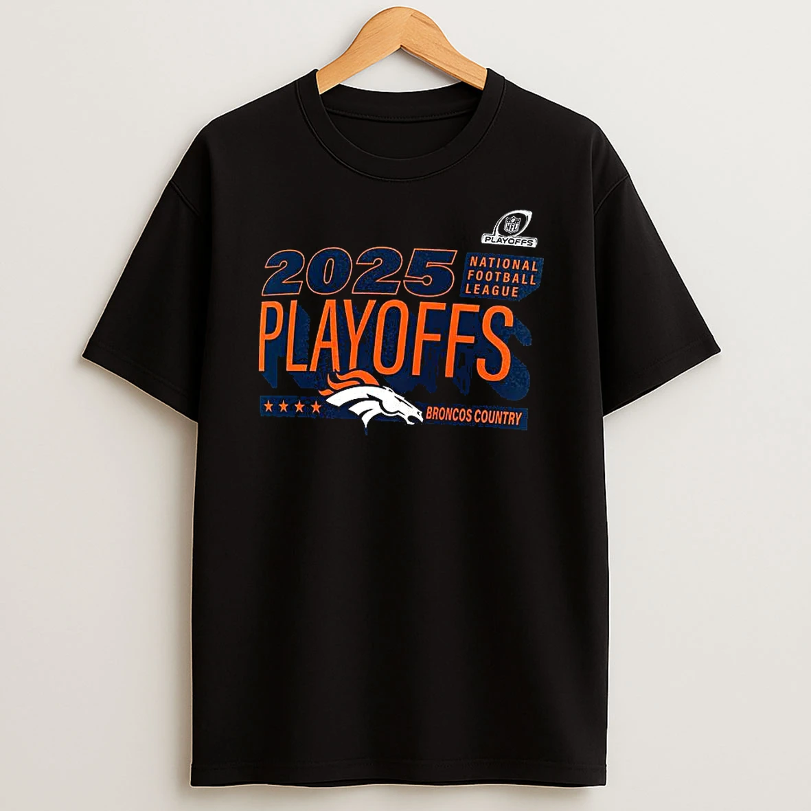 Denver Broncos National Football League 2025 Nfl Playoffs T Shirt