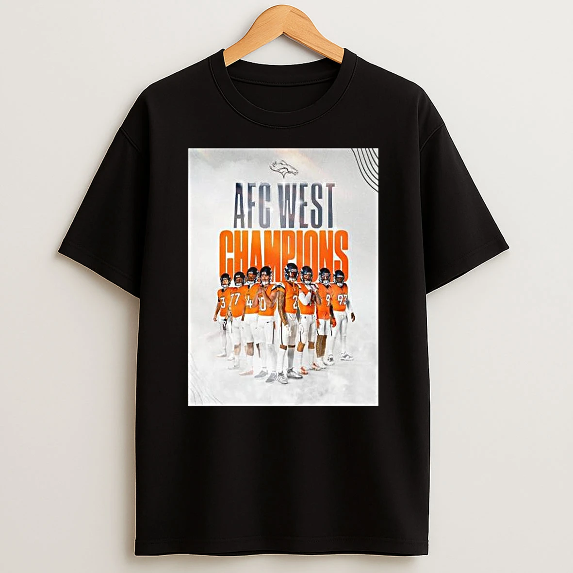 Denver Broncos Nfl Won Afc West Champions 2025 T Shirt
