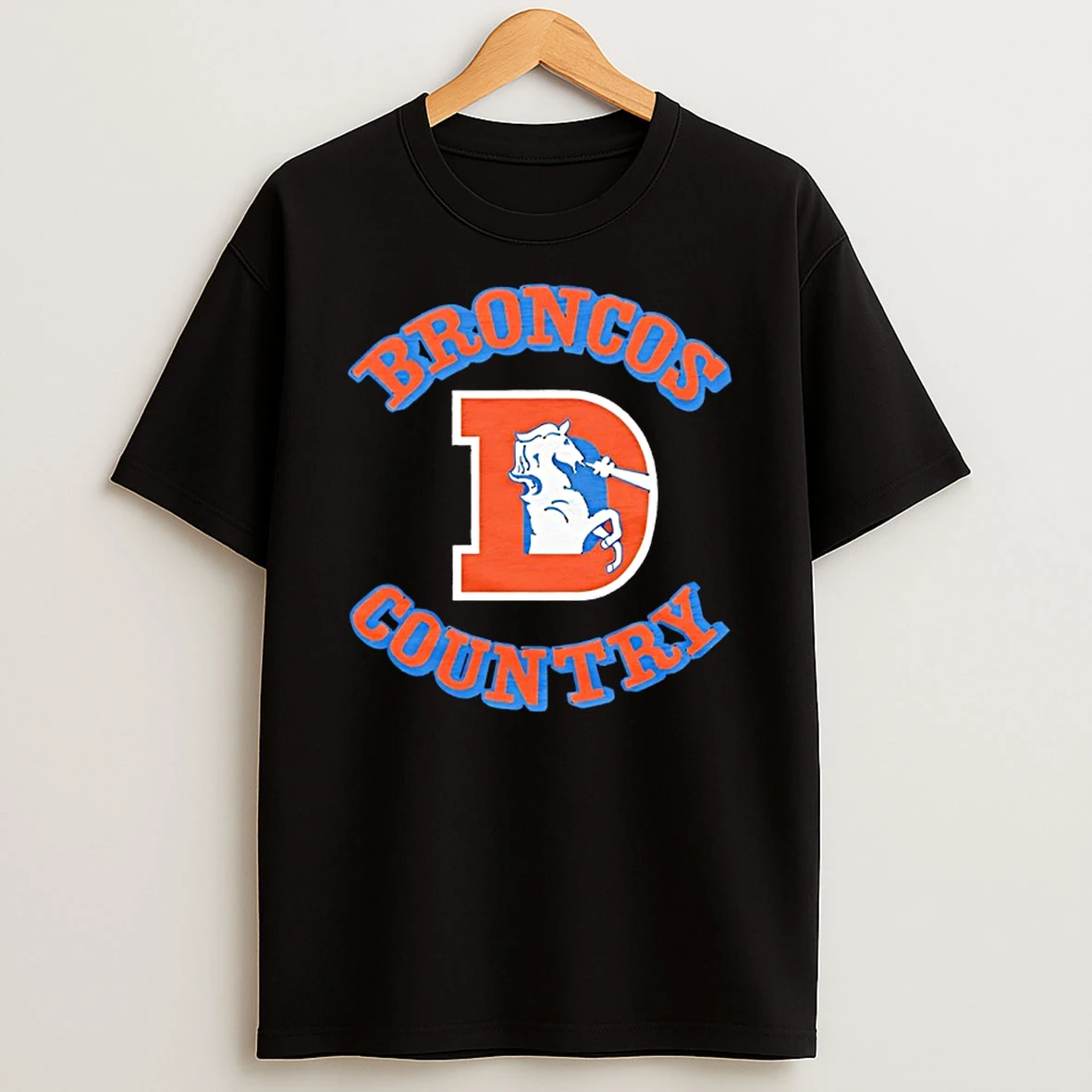 Denver Broncos Football Country D Logo T Shirt