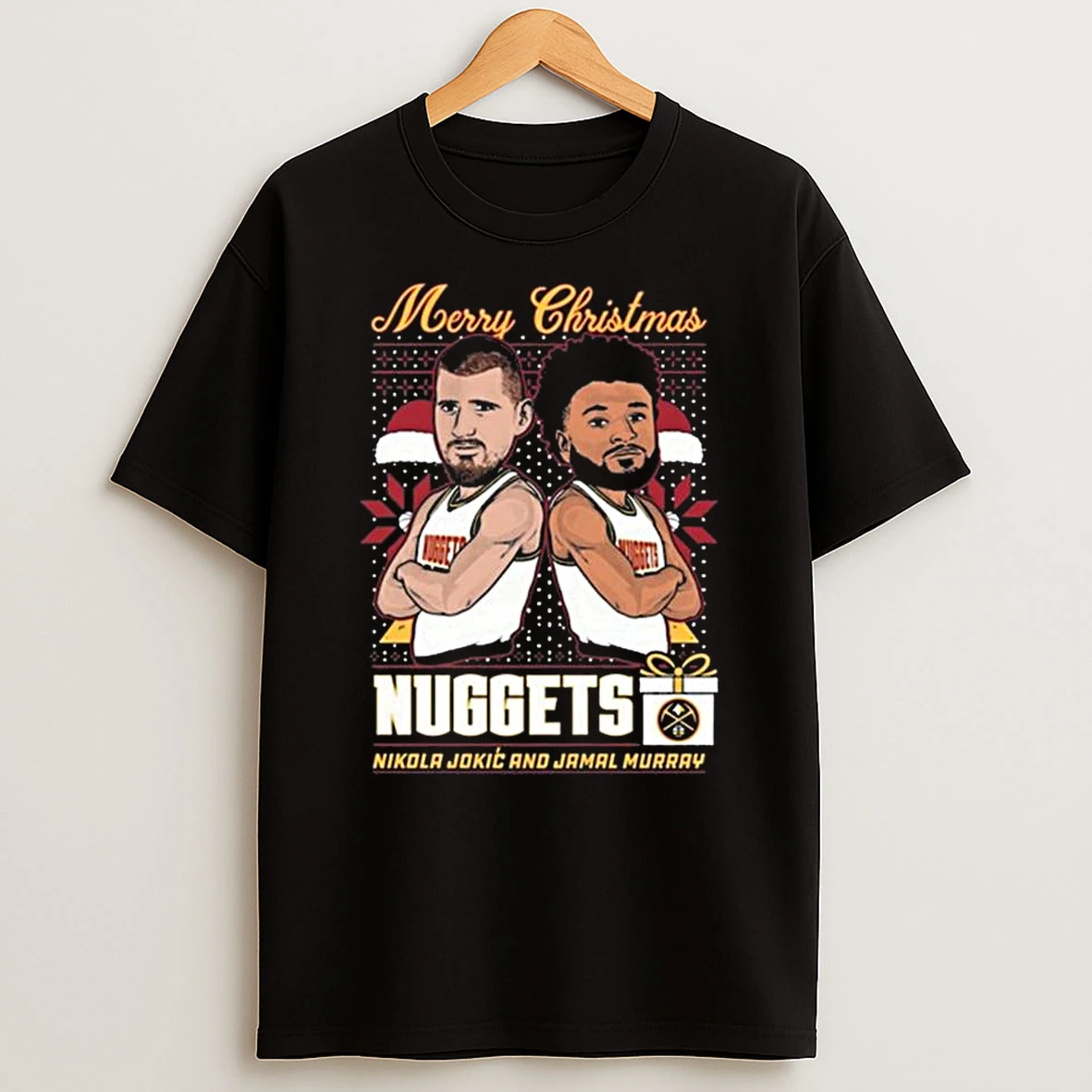 Denver Nuggets Christmas Jokic Murray T Shirt
