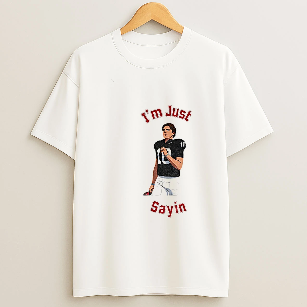 Denzel Burke Ohio State Buckeyes Ncaa Football Im Just Sayin T Shirt