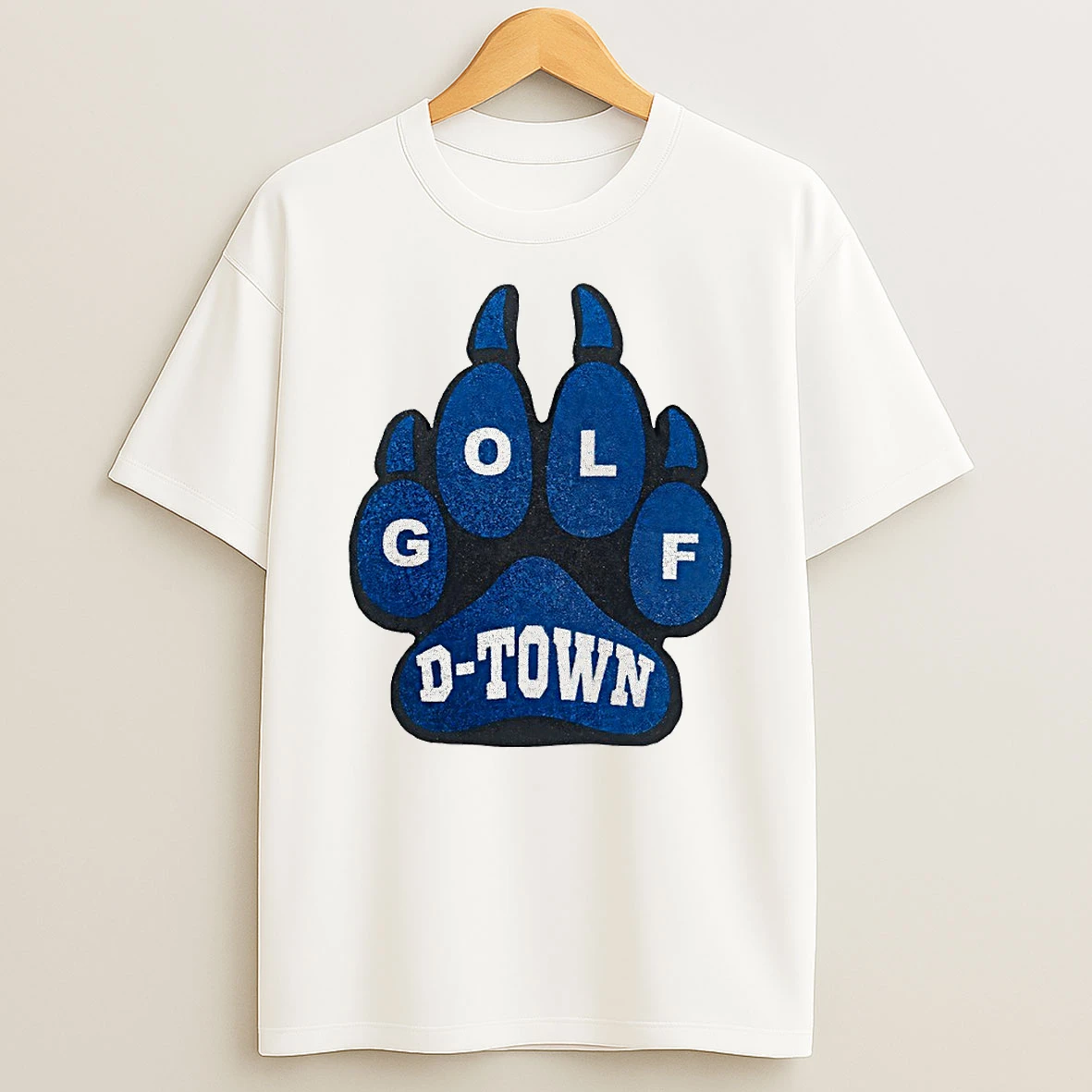 Detroit Lions Golf Wang Foam Paw Logo Circle Tshirt Hoodie