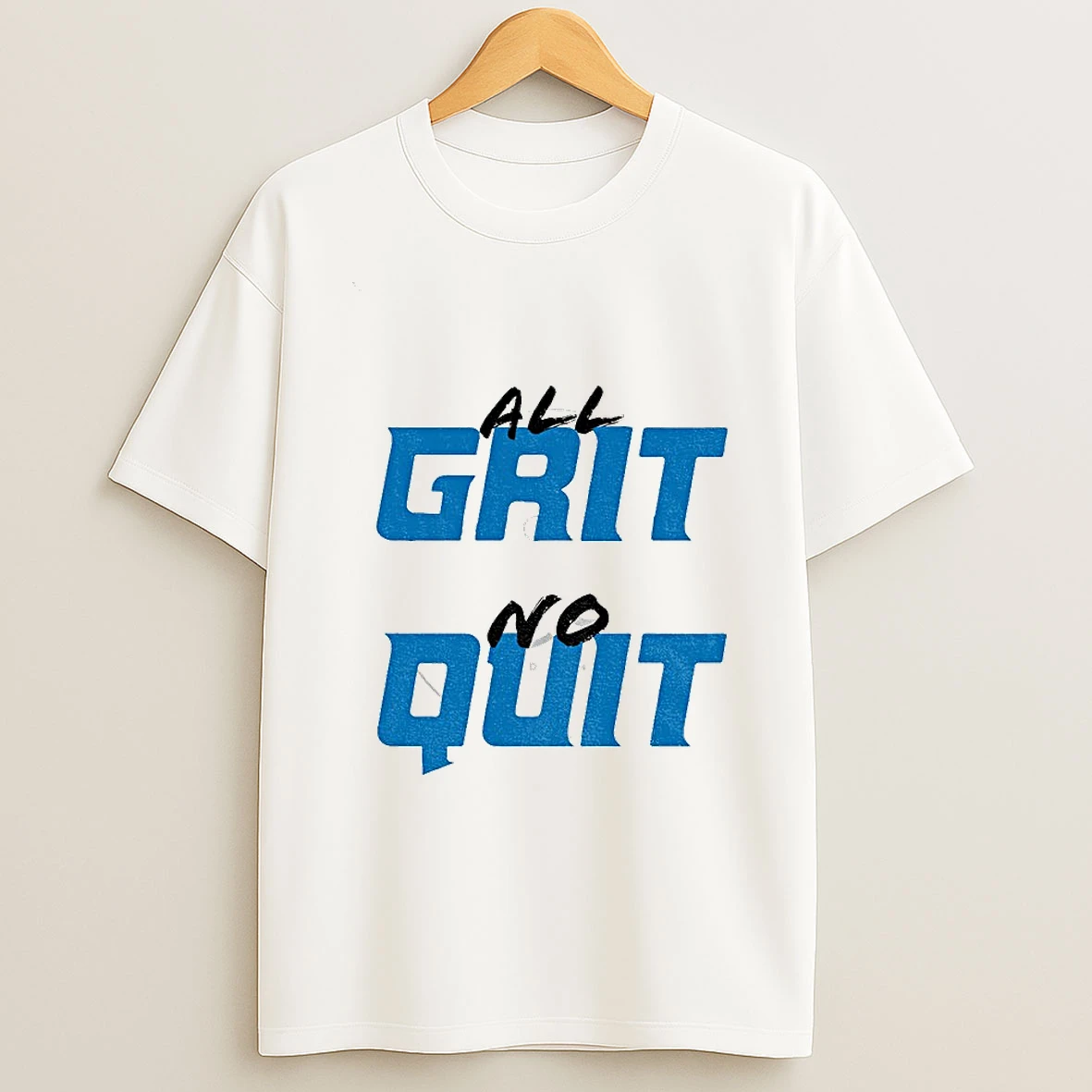 Detroit Lions Nfl Football All Grit No Quit 2025 T Shirt