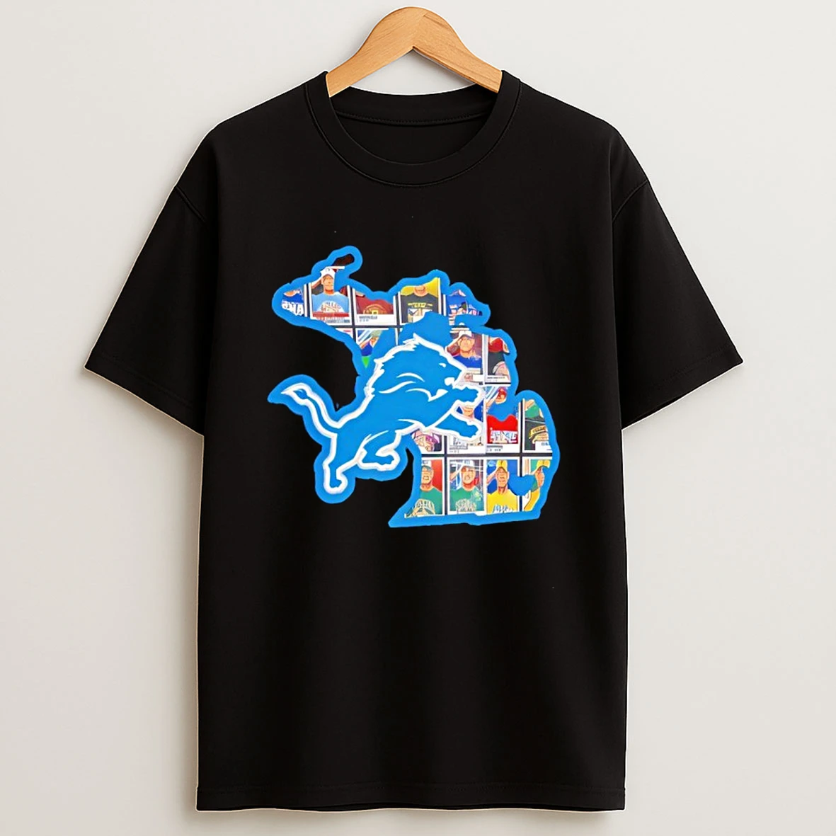 Detroit Lions X John Cena Thank You For Memories T Shirt