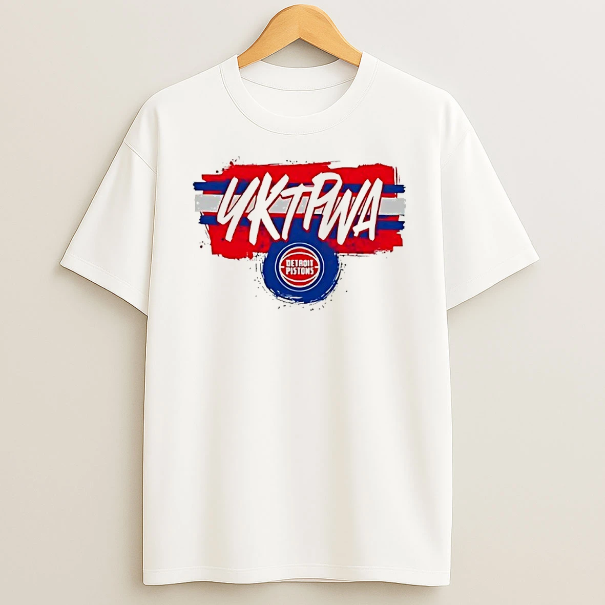Detroit Pistons Yktpwa Celebration T Shirt