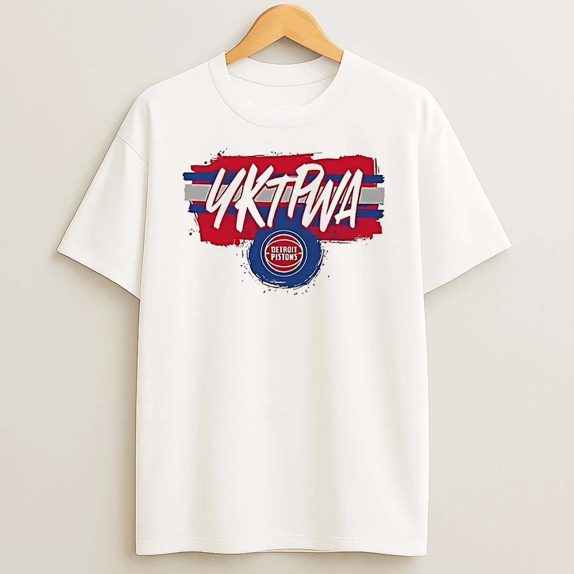Detroit Pistons Basketball Yktpwa T Shirt
