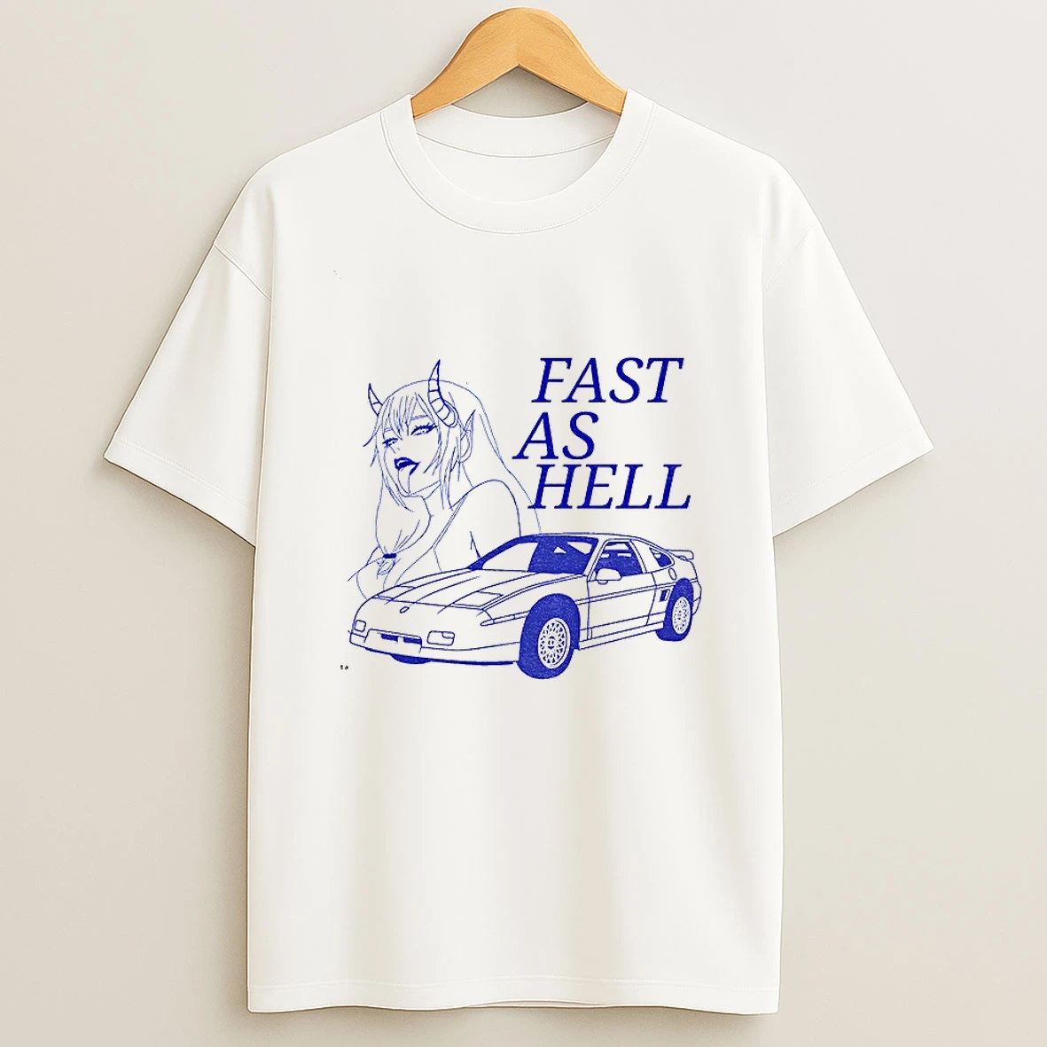Devil Girl Fast As Hell T Shirt