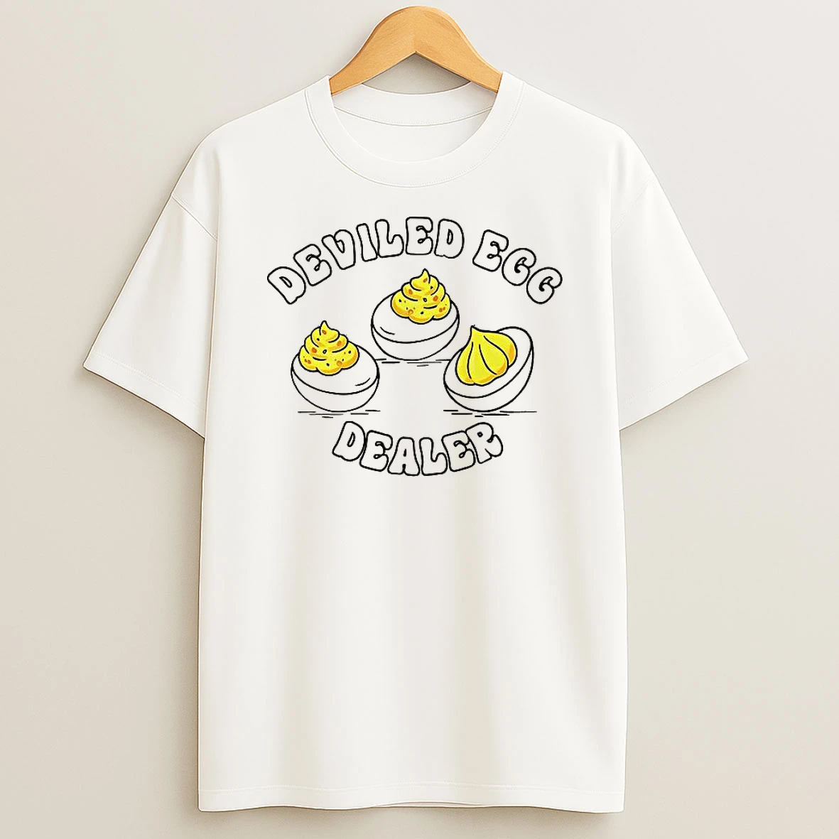 Deviled Egg Dealer Stuffed Eggs 2025 T Shirt