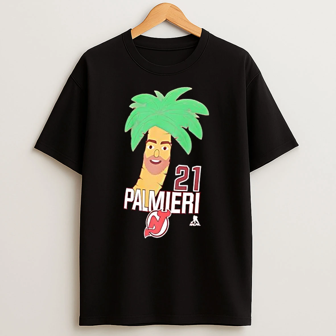 Devils Kyle 21 New Jersey Devils Palmieri Red Palmieri Tree T Shirt