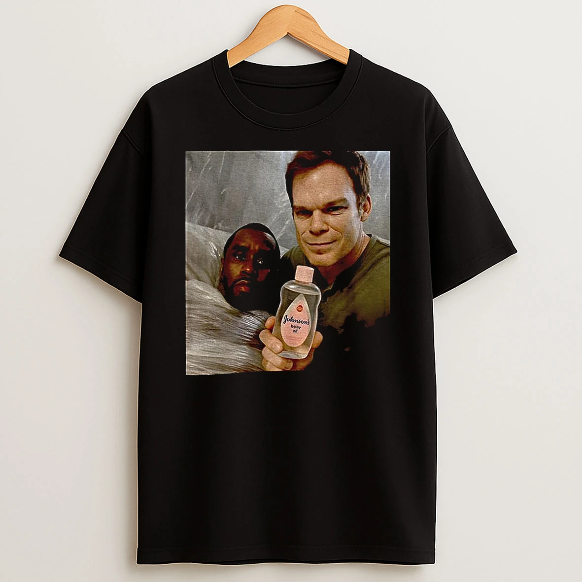 Dexter And Diddy Dexter Morgan Victim Baby Oil Lover T Shirt