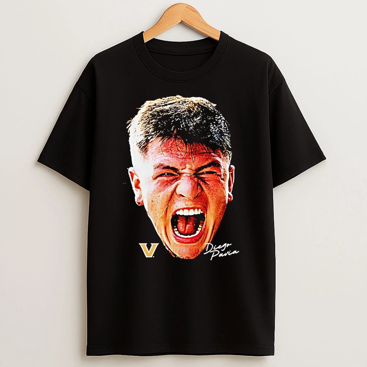 Diego Pavia Vanderbilt Football Ncaa Game Face T Shirt