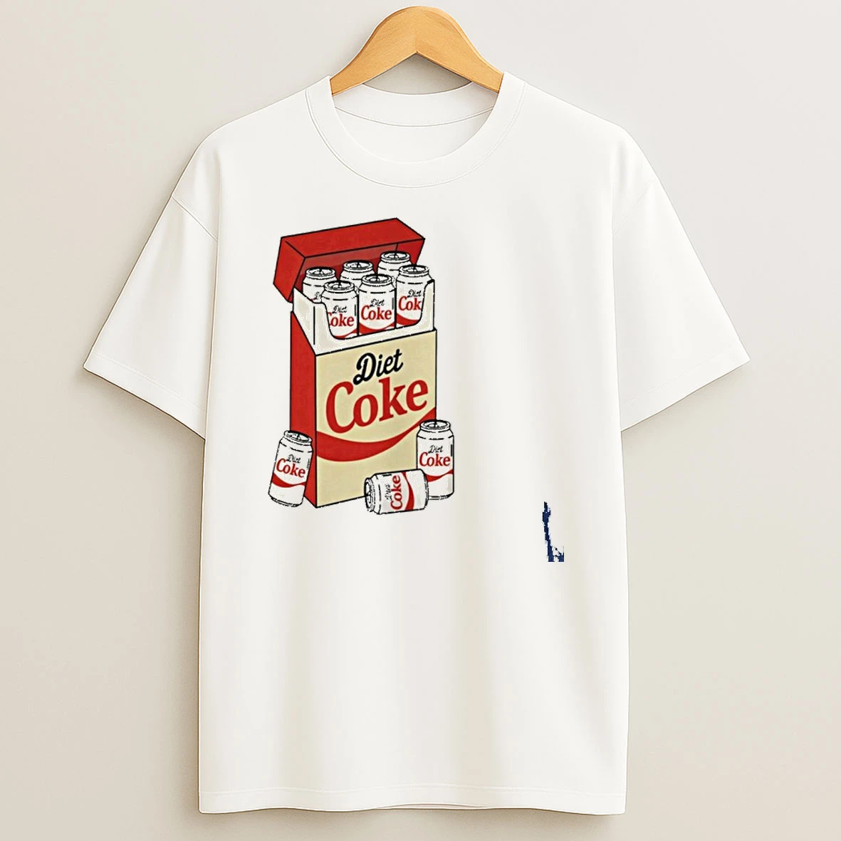 Diet Coke Cigarette Pack Retro Beer T Shirt