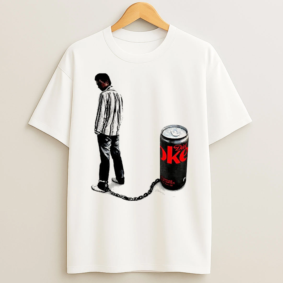 Diet Coke Tied To Freshwater Sarcastic T Shirt