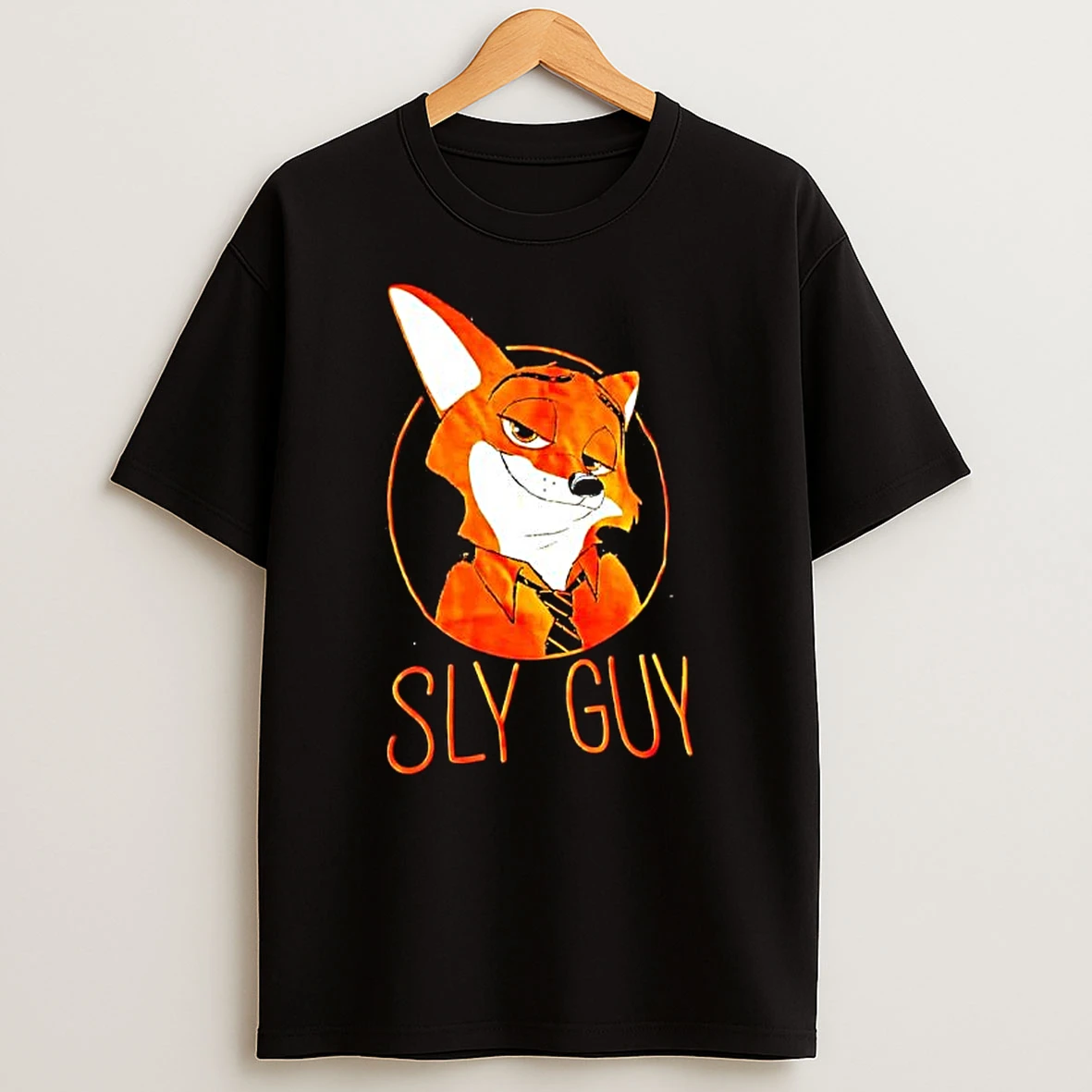 Disney Zootopia Nick Wilde Sly Guy Graphic T Shirt