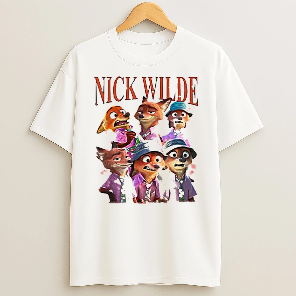Disney Zootopia Nick Wilde T Shirt