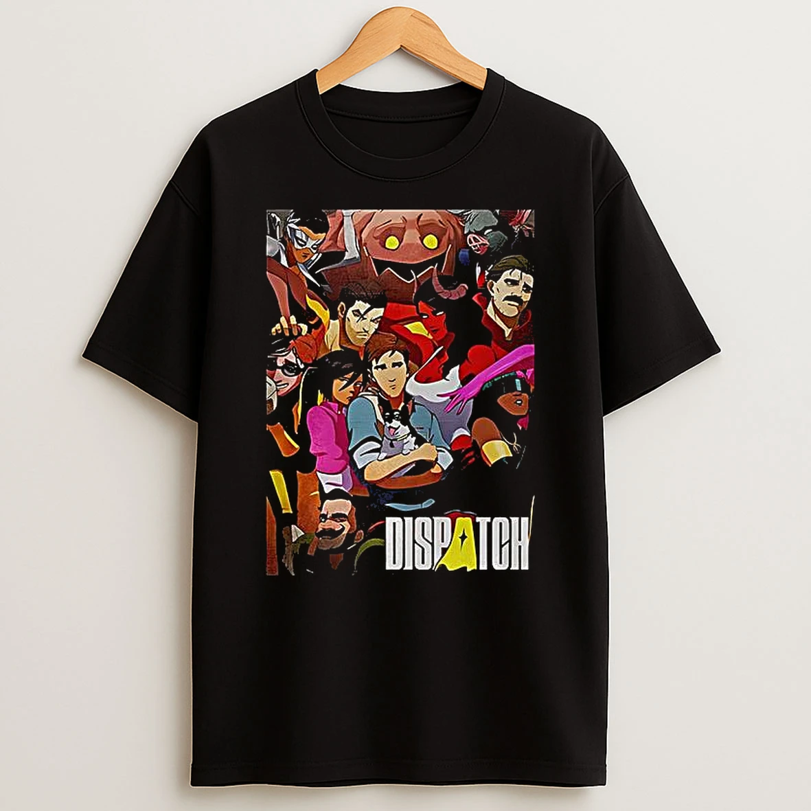 Dispatch Game Character T Shirt