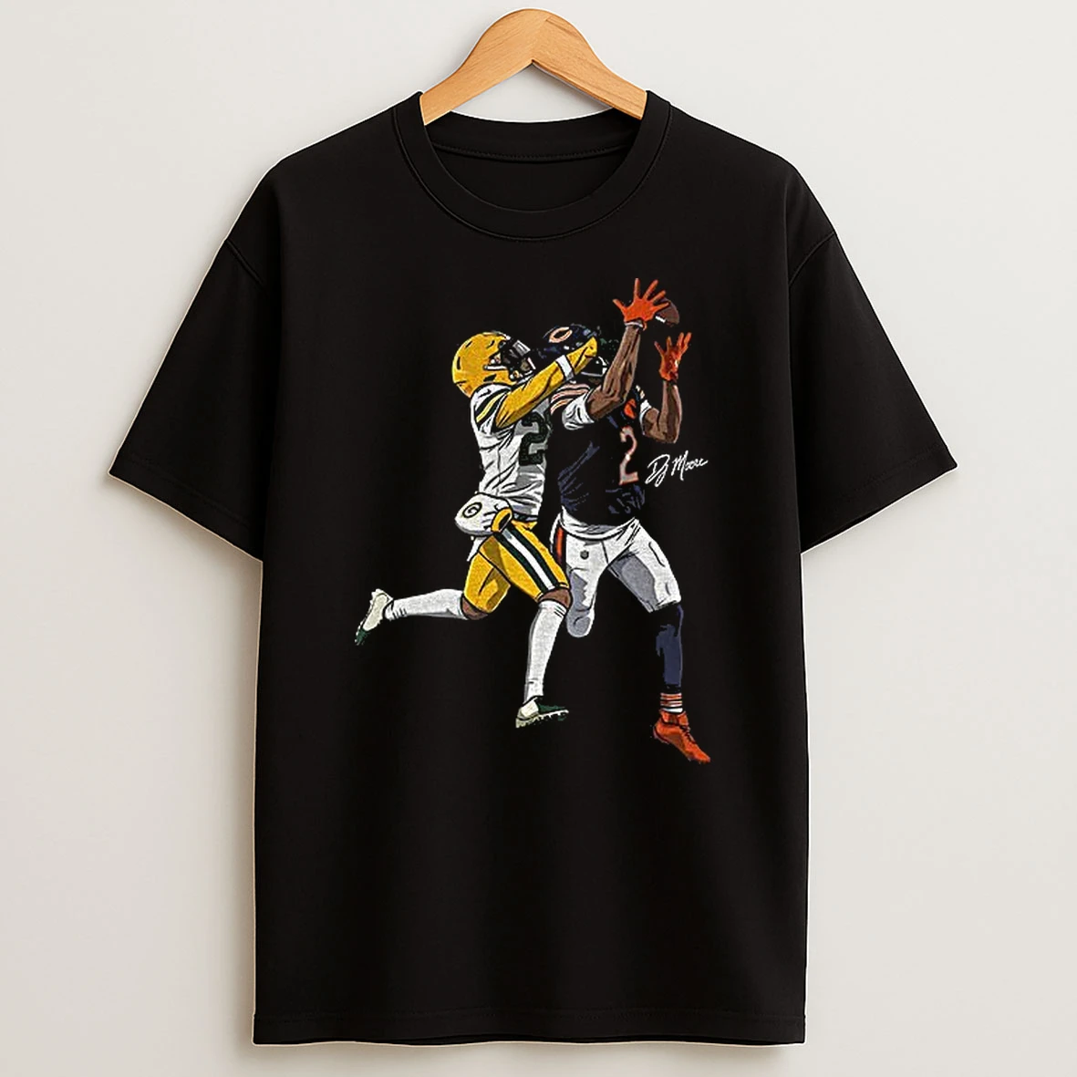 Dj Moore Of Chicago Game Winning Td Against Chicago Football T Shirt