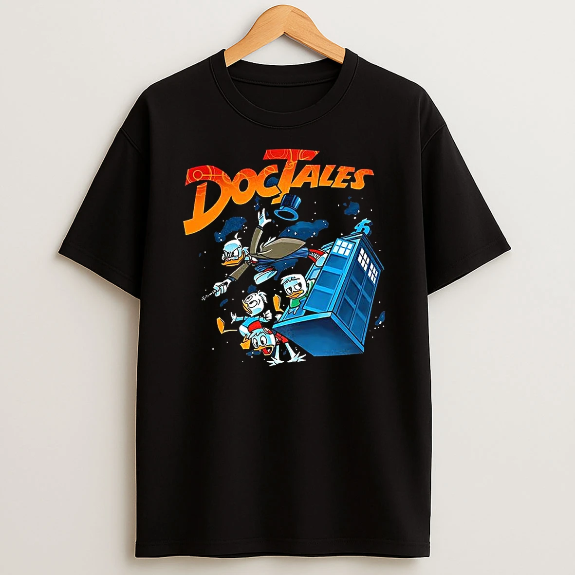 Doctales Ducktales X Doctor Who Parody T Shirt