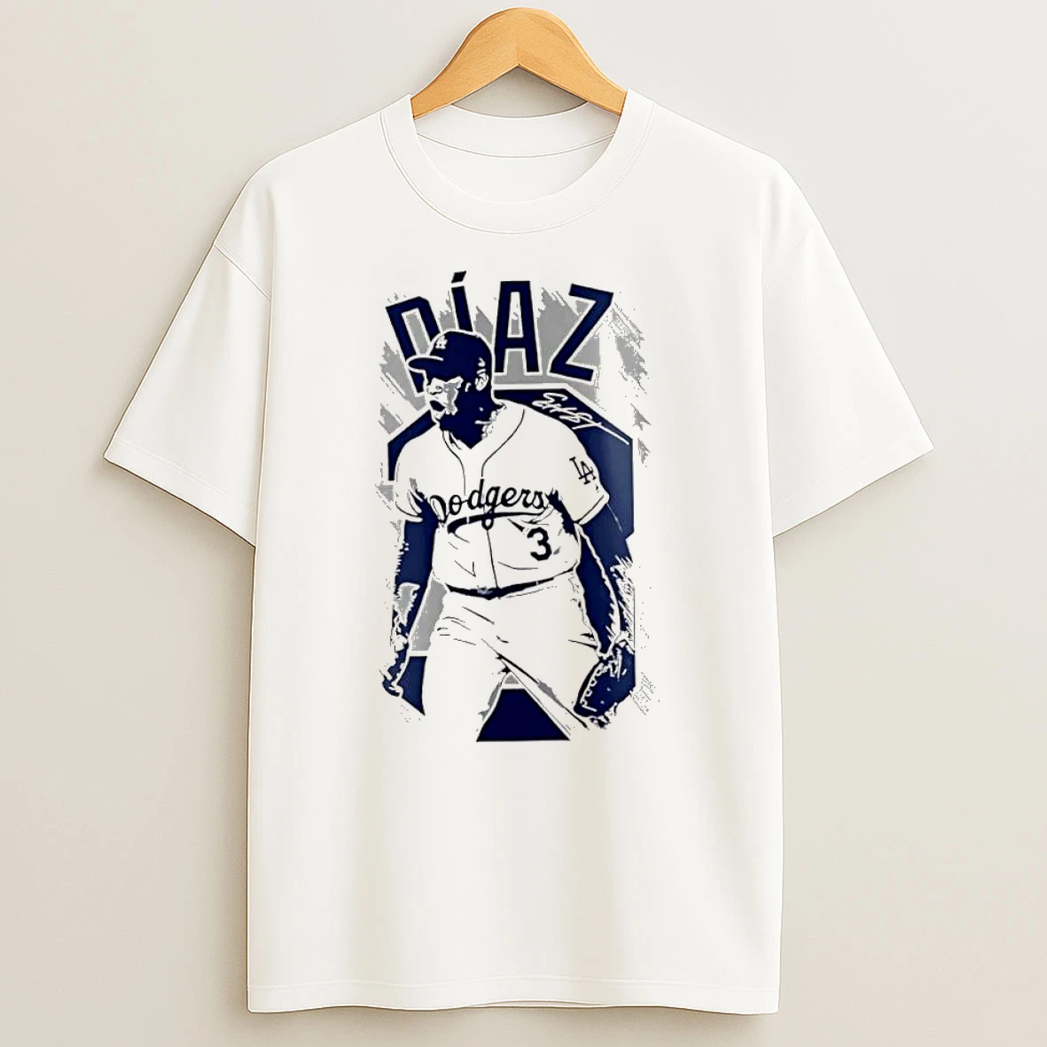 Dodgers Edwin Diaz Welcome To Los Angeles T Shirt