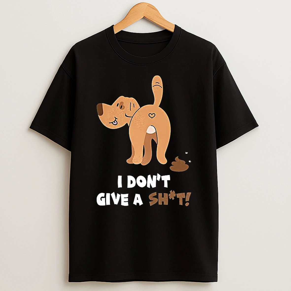 Dogs I Dont Give A Shit Meme T Shirt