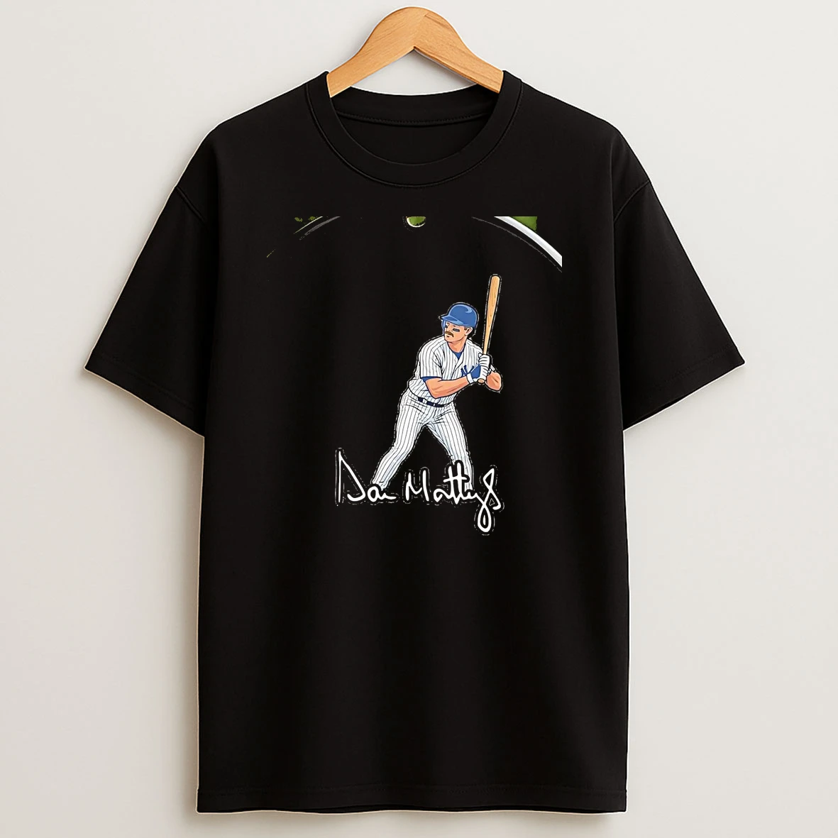 Don Mattingly Batting New York Yankees Chriast T Shirt