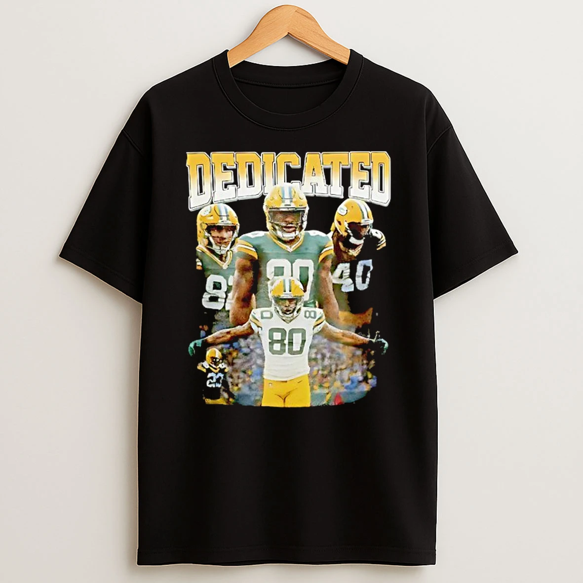 Donald Driver And Josh Whyle And Omar Brown Green Bay Packers Graphic T Shirt