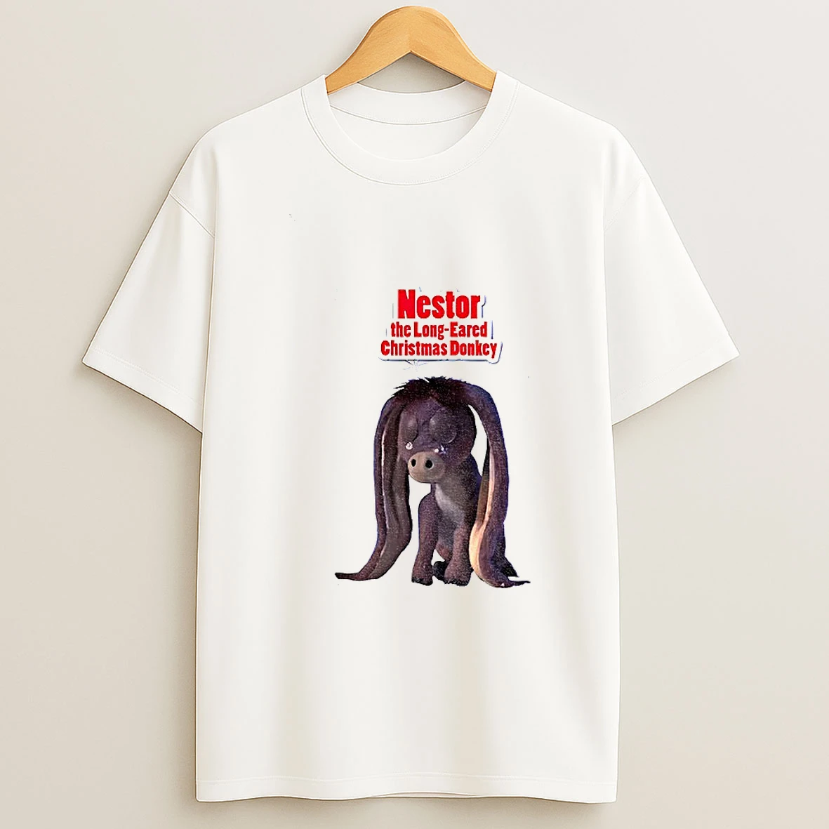 Donkey Nestor The Long Eared Christmas Donkey T Shirt
