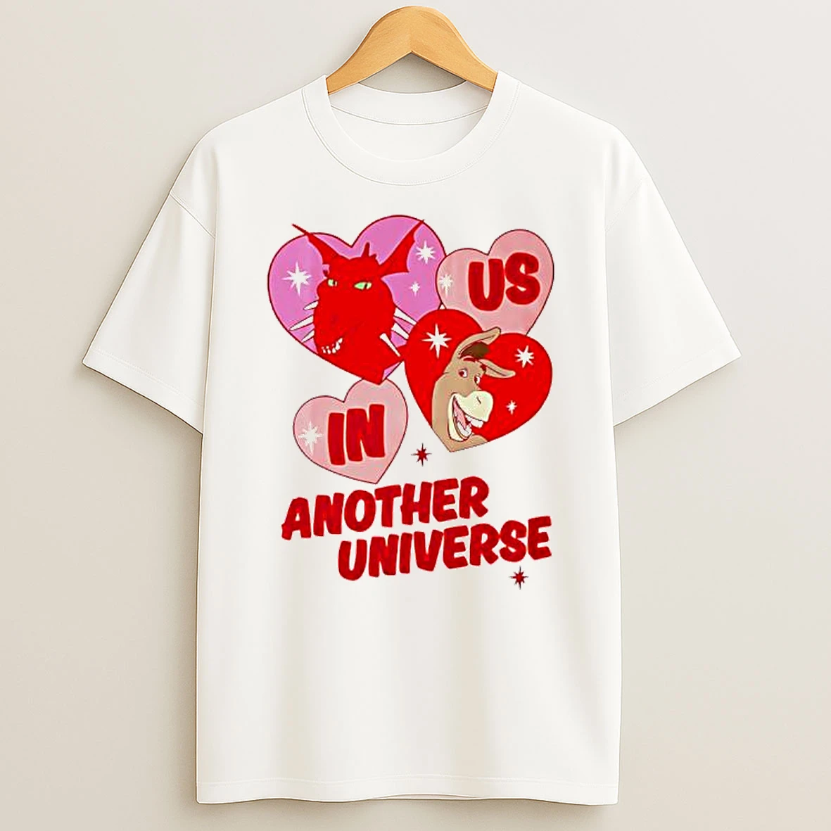 Donkey Shrek Us In Another Universe T Shirt