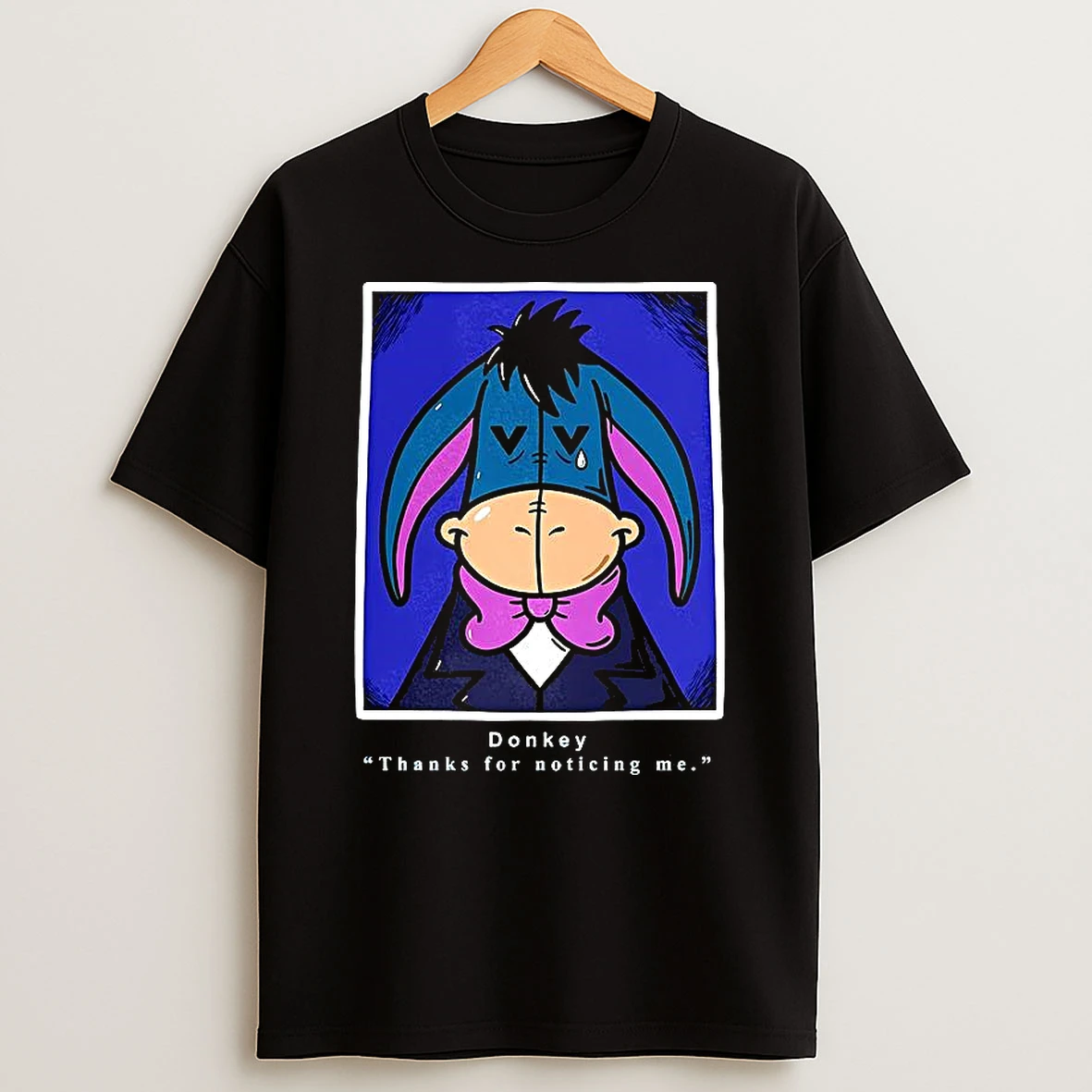 Donkey Winnie The Pooh Thanks For Noticing Me Cartoon T Shirt
