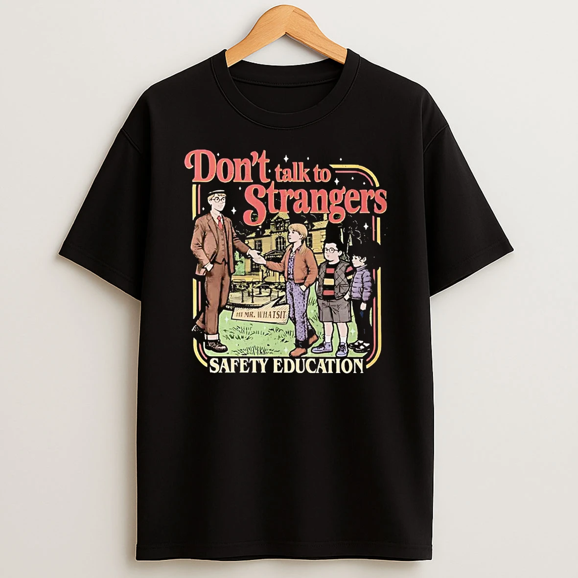 Dont Talk To Strangers Safety Education T Shirt