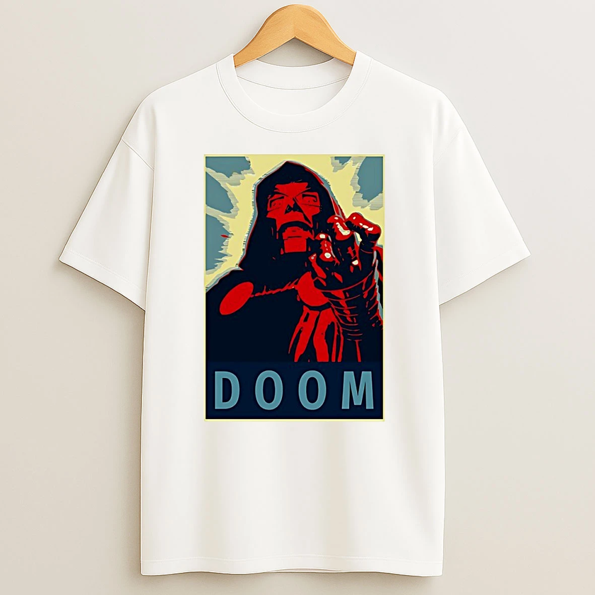 Doom For President Hope Circle T Shirt