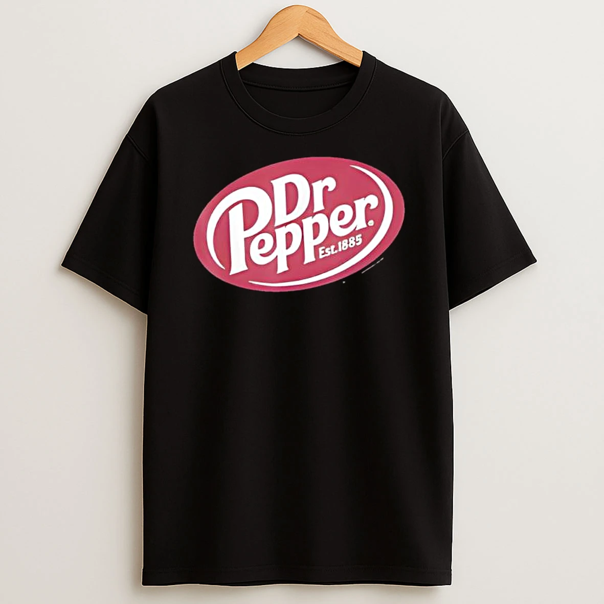 Dr Pepper Est 1885 Classic Vintage Logo T Shirt
