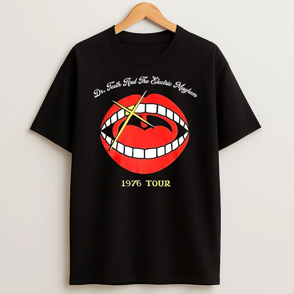 Dr Teeth And The Electric Mayhem 1976 Tour T Shirt