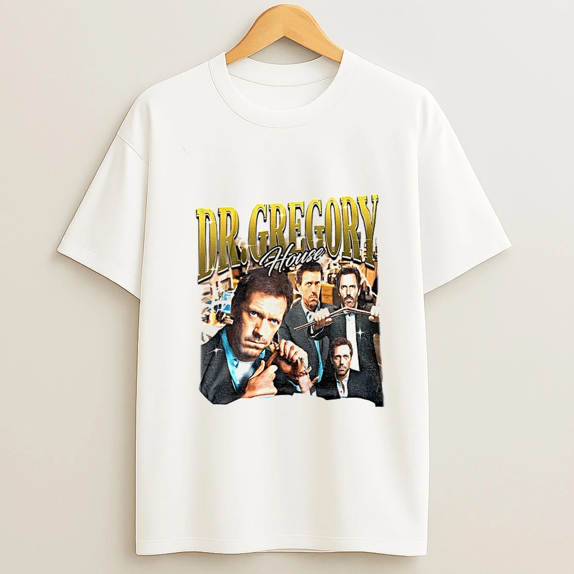 Dr Gregory House Hugh Laurie Graphic T Shirt